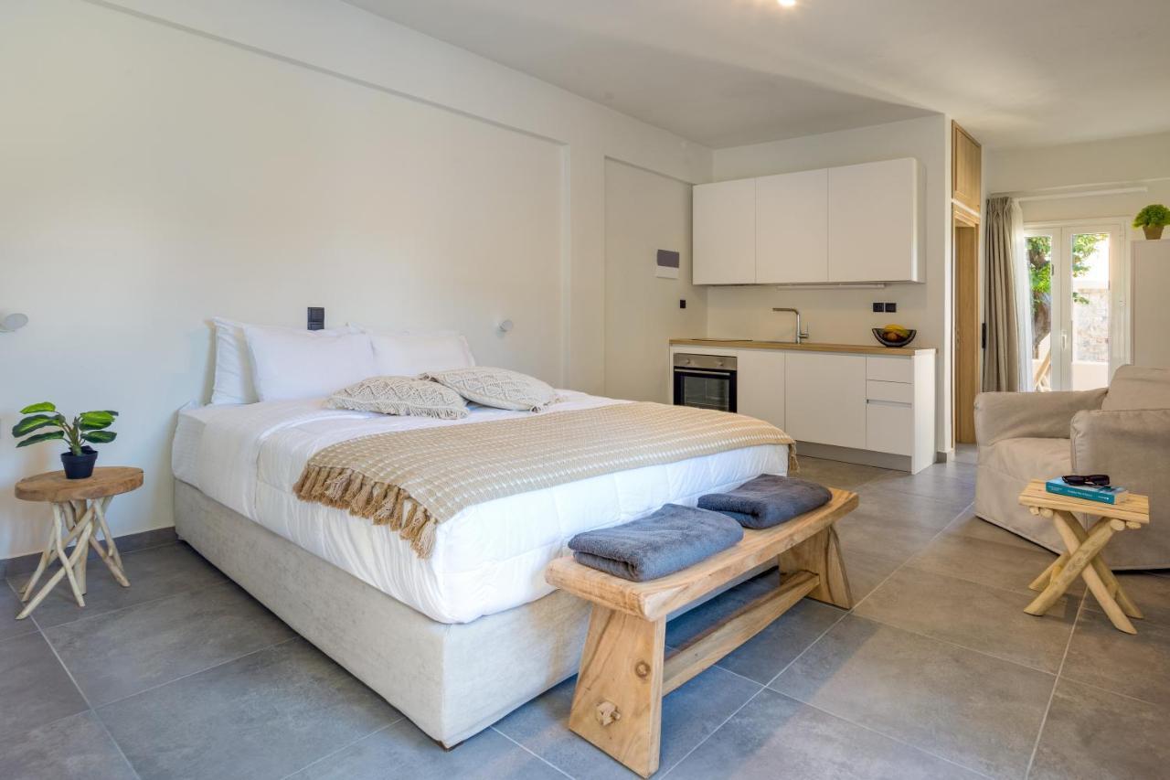 S U E N O - Studios And Apartments, With Shared Pool Kato Daratso Ngoại thất bức ảnh