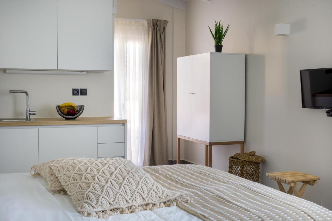 S U E N O - Studios And Apartments, With Shared Pool Kato Daratso Ngoại thất bức ảnh