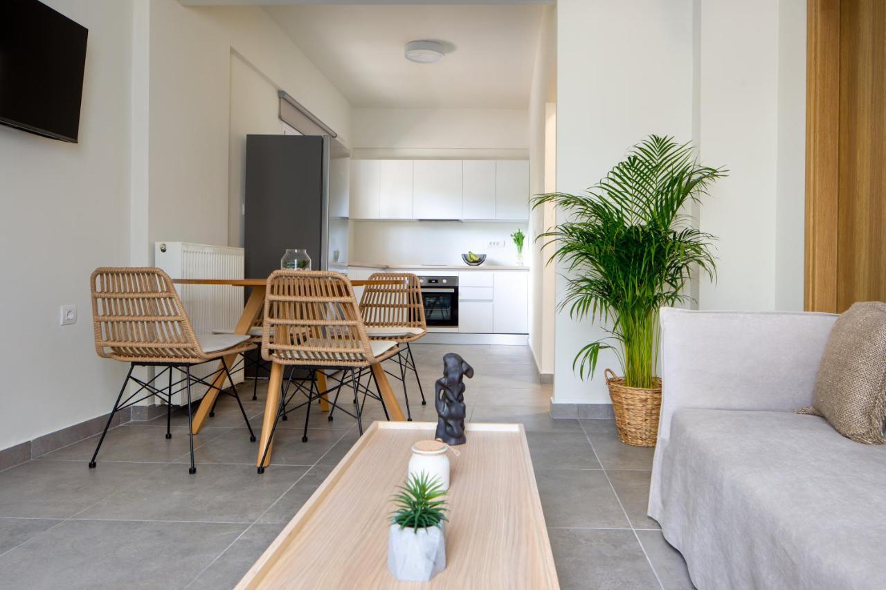 S U E N O - Studios And Apartments, With Shared Pool Kato Daratso Ngoại thất bức ảnh